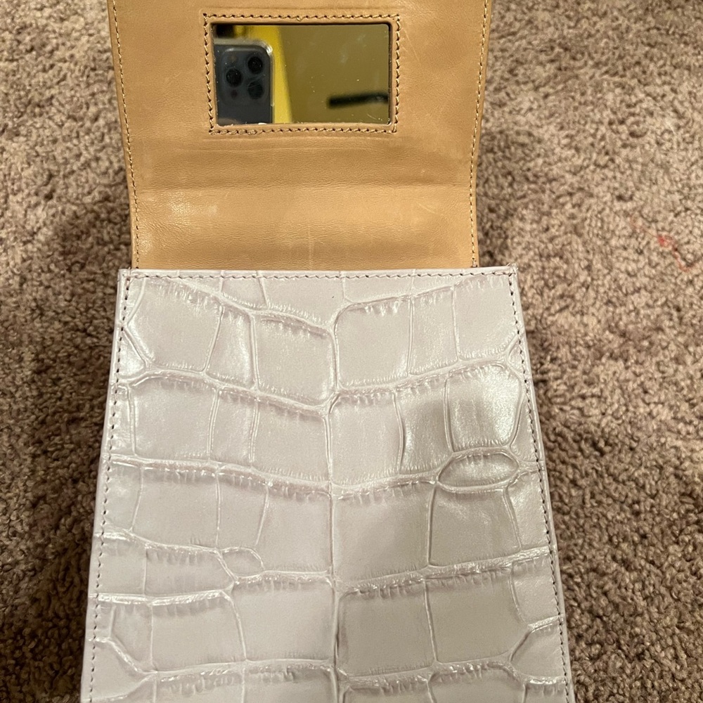 Nile Croc Embossed Leather Top Handle Bag
BROTHER VELLIES - Picture 5 of 8